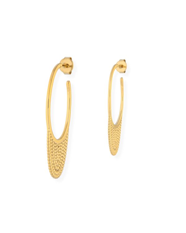 Creolen Edelstahl - Chic von Carat