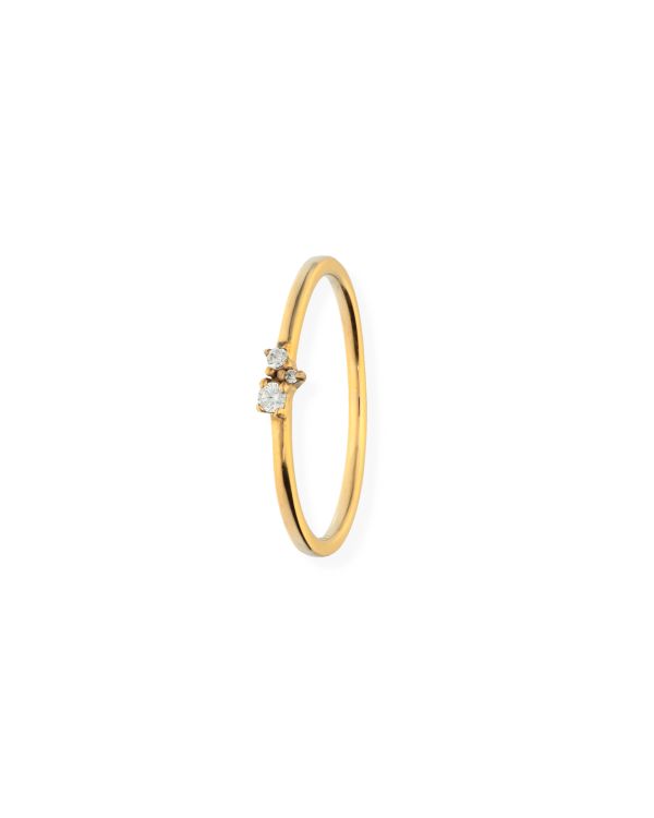 Bague Zirconia Acier inoxydable - Style de Carat