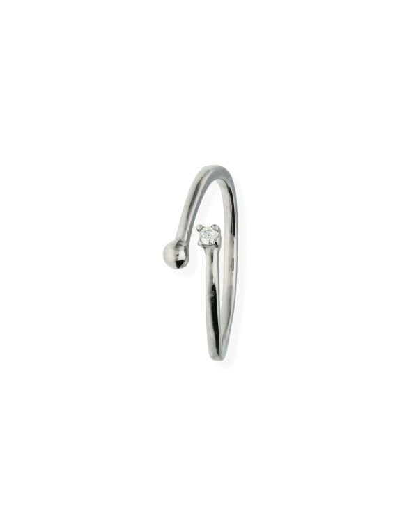 Zirkonia Ring Edelstahl - Style von Carat