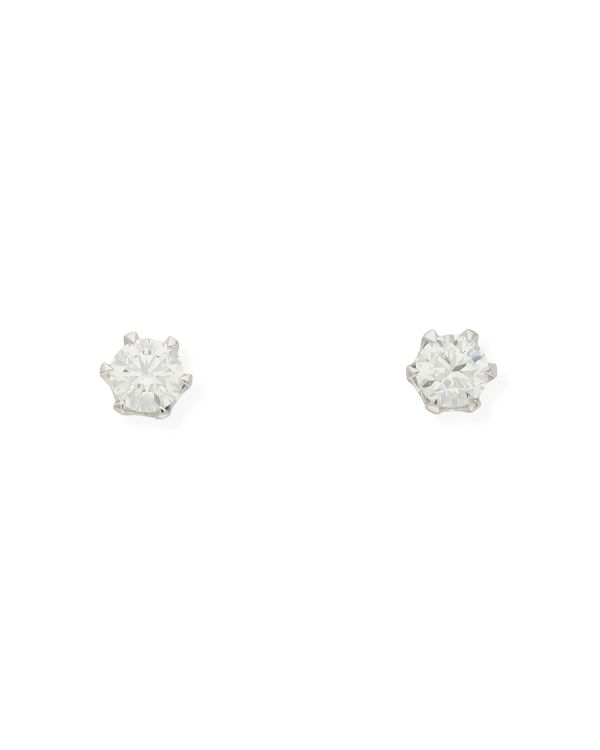 Clous d'oreille Diamant 0.80 ct Or 18 Carat - MODERN Diamonds