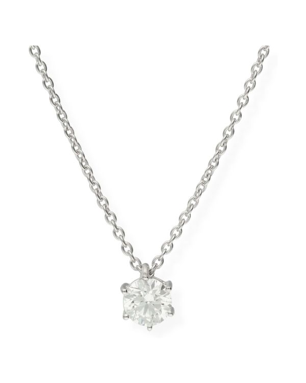 Halskette Diamant 0.40 ct Gold 18 Carat - MODERN Diamonds