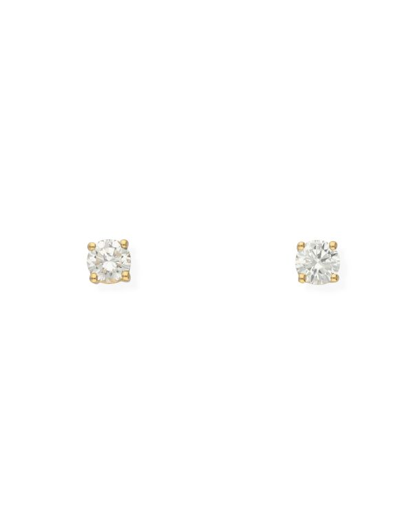 Ohrstecker Diamant 0.50 ct Gold 18 Carat - MODERN Diamonds