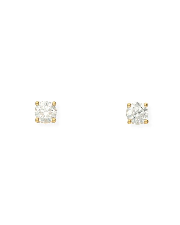 Ohrstecker Diamant 1.00 ct Gold 18 Carat - MODERN Diamonds