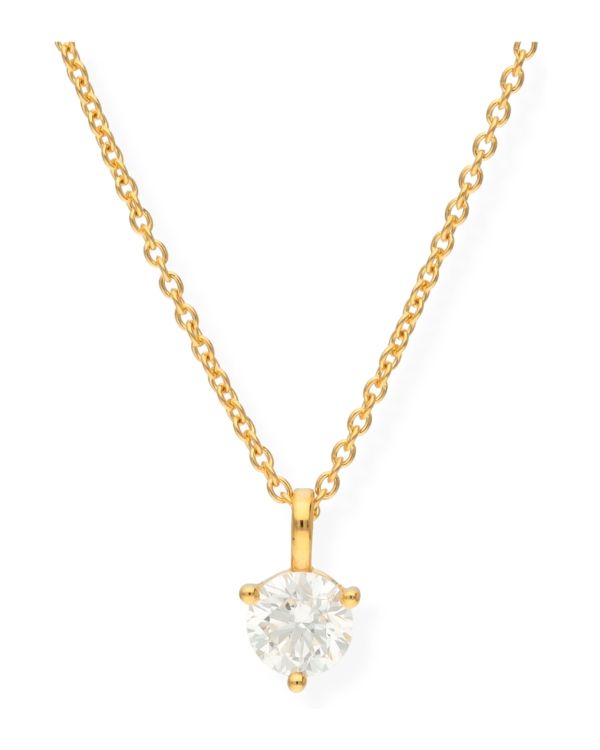 Collier Diamant 0.40 ct Or 18 Carat - MODERN Diamonds