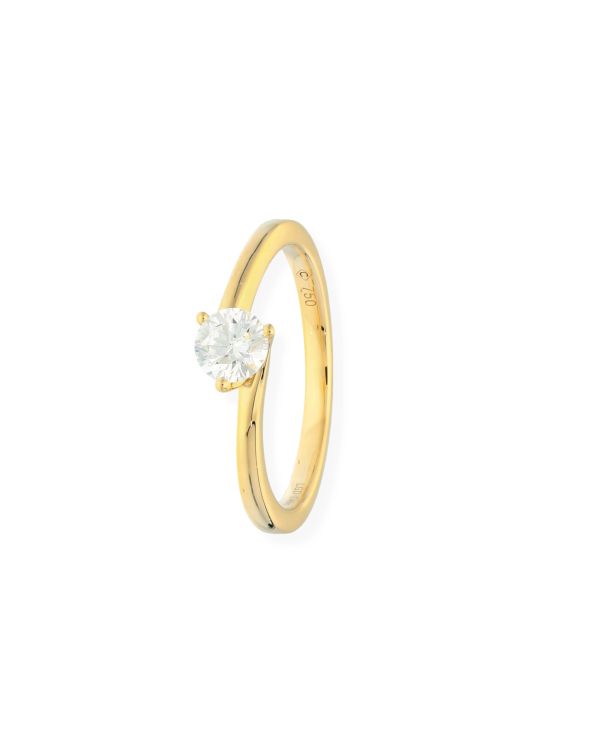 Bague Diamant 0.40 ct Or 18 Carat - MODERN Diamonds