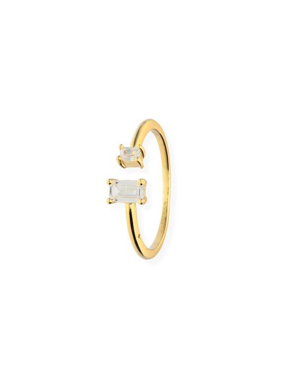 Bague Zirconia Argent 925 - Style de Carat