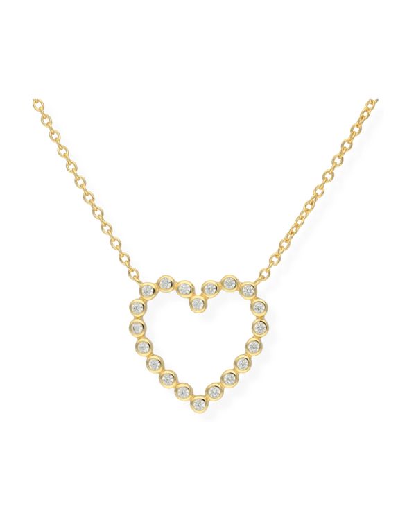 Collier Zirconia Argent 925 - Hearts de Carat