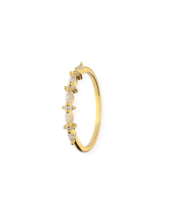 Bague Zirconia Argent 925 - Style de Carat