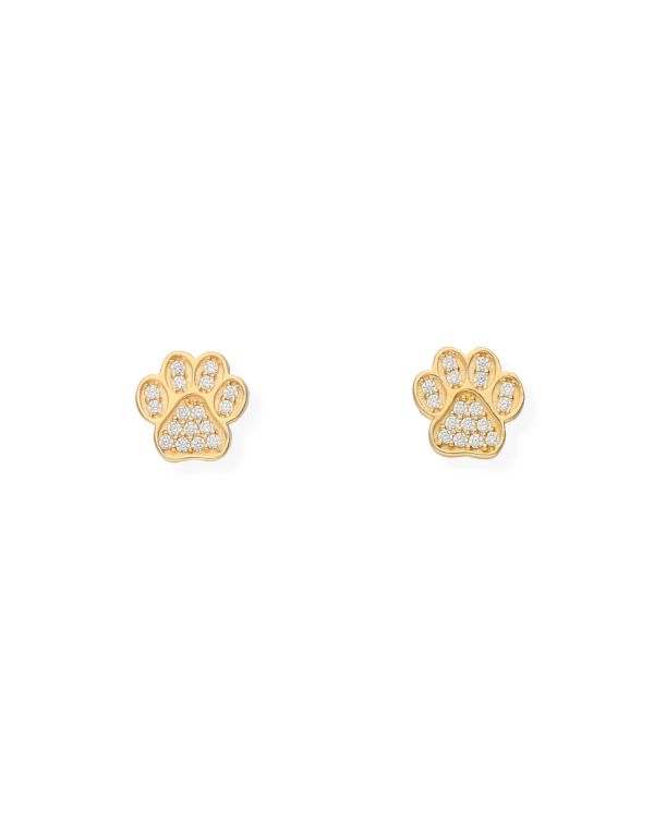 Zirkonia Ohrstecker Gold 18 ct - Motifs von Carat