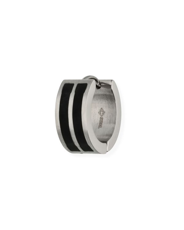 Créole Émail Acier inoxydable - Cool de Carat Men