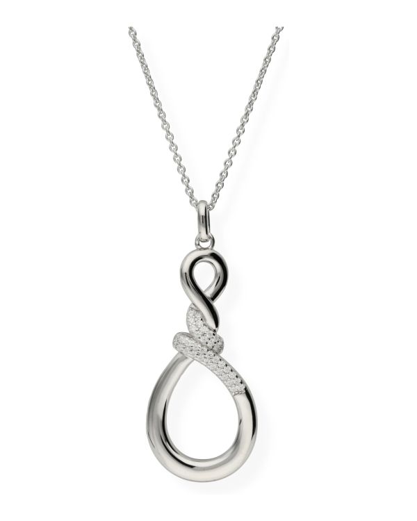 Zirkonia Halskette Silber 925 - Style von Carat