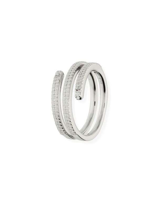 Zirkonia Ring Silber 925 - Style von Carat