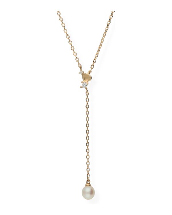 Collier Perles, Zirconia Argent 925 - Pearls de Carat
