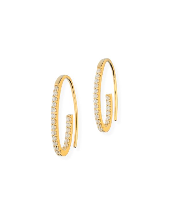 Pendants d'oreilles Zirconia Argent 925 - Style de Carat