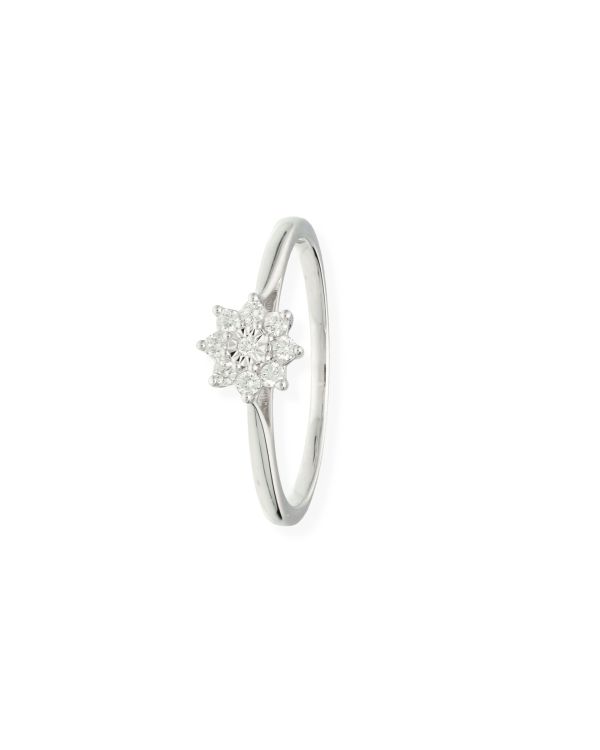 Diamant Ring Gold 18 ct - Style von Carat