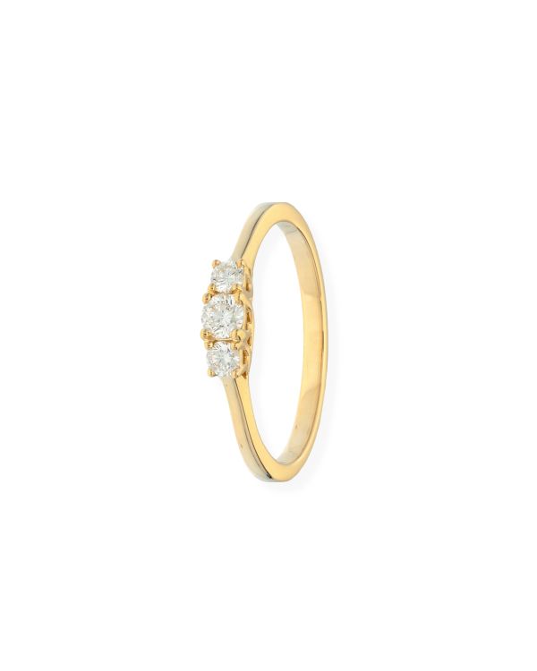 Bague Diamant Or 18 ct - Style de Carat