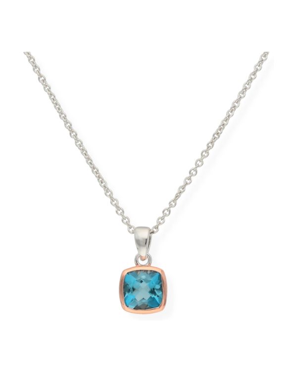 London Topas Halskette Silber 925 - Colorstone von Carat