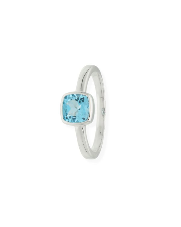 Blautopas Ring Silber 925 - Colorstone von Carat