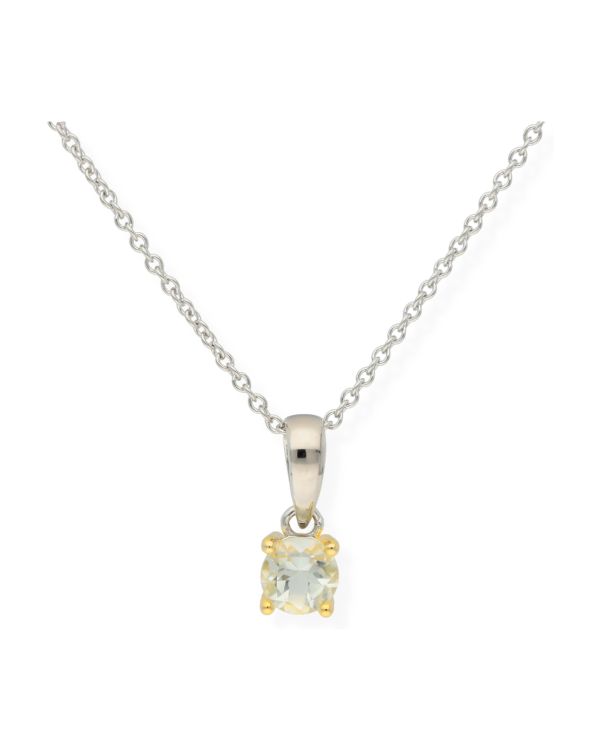Collier Prasiolite Argent 925 - Colorstone de Carat