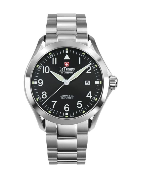 LeTemps Analog-Uhr, Swissmade - Air Marshall