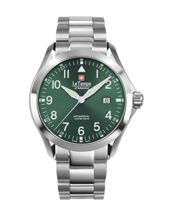 LeTemps Analog-Uhr, Swissmade - Air Marshall