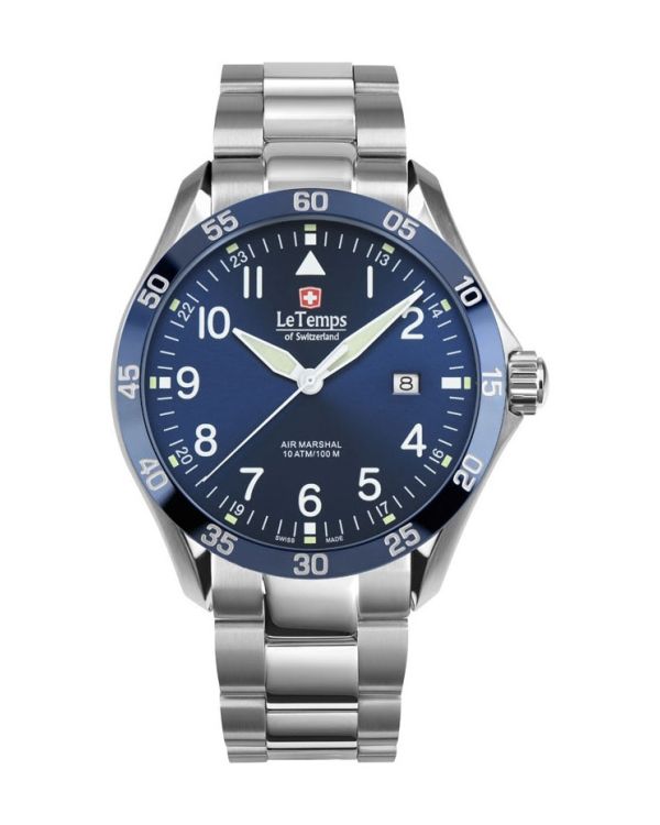 LeTemps Analog-Uhr, Swissmade - Air Marshall