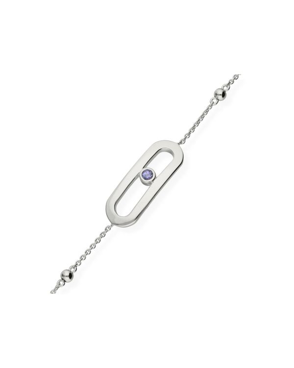 Bracelet Tanzanite Argent 925 - Birthstone de Carat