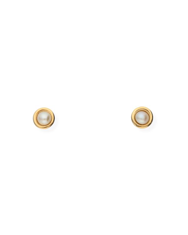Perlen Ohrstecker Gold 18 ct - Pearls von Carat Kids