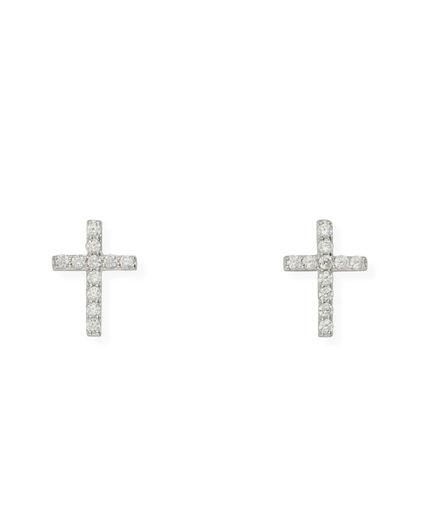 Zirkonia Ohrstecker Gold 18 ct - Motifs von Carat