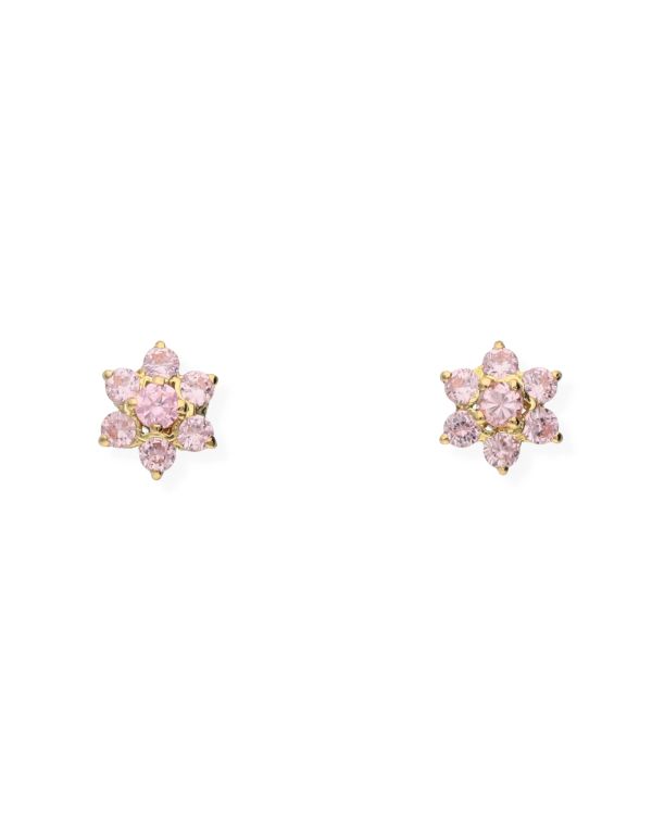 Zirkonia Ohrstecker Gold 18 ct - Style von Carat