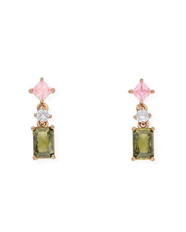 Zirkonia Ohrhänger Silber 925 - Colorstone von Carat