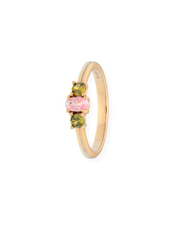 Bague Zirconia Argent 925 - Colorstone de Carat