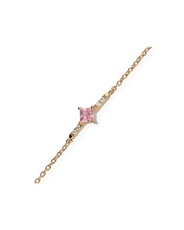 Bracelet Zirconia Argent 925 - Colorstone de Carat