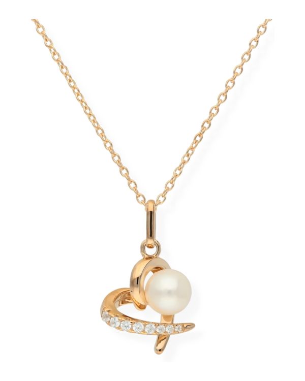 Collier Perles, Zirconia Argent 925 - Pearls de Carat