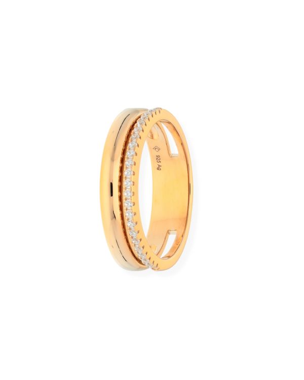 Zirkonia Ring Silber 925 - Style von Carat