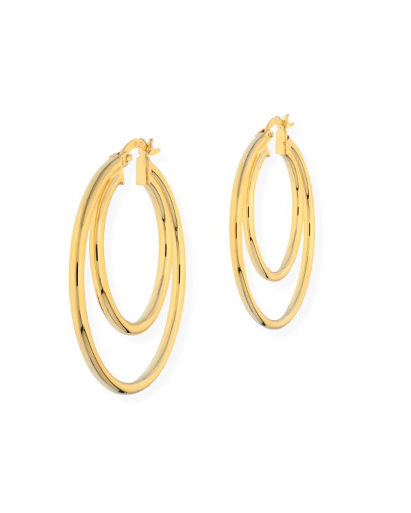 Créoles Or 9 ct - Chic de Carat