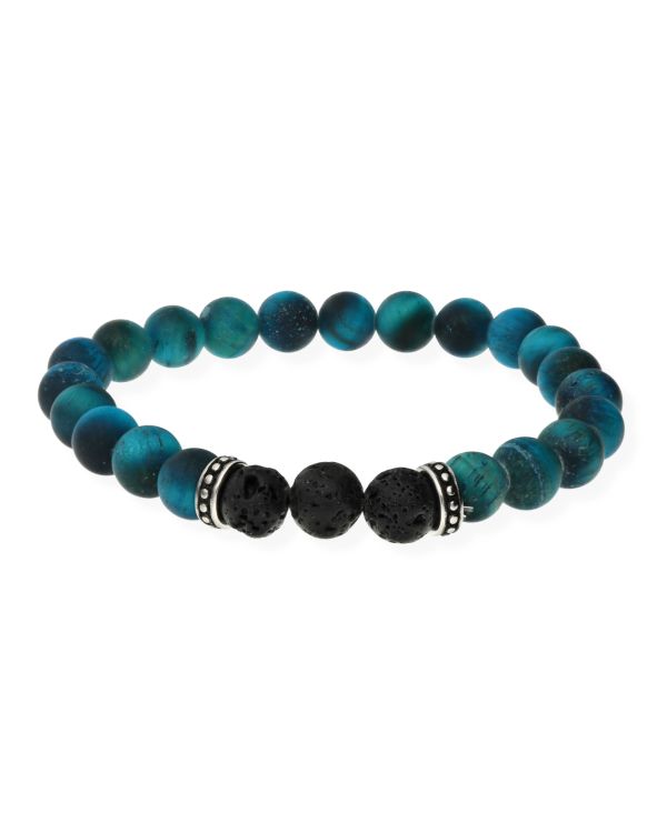 Bracelet Oeil De Tigre Acier inoxydable - Genuine Stone de Carat