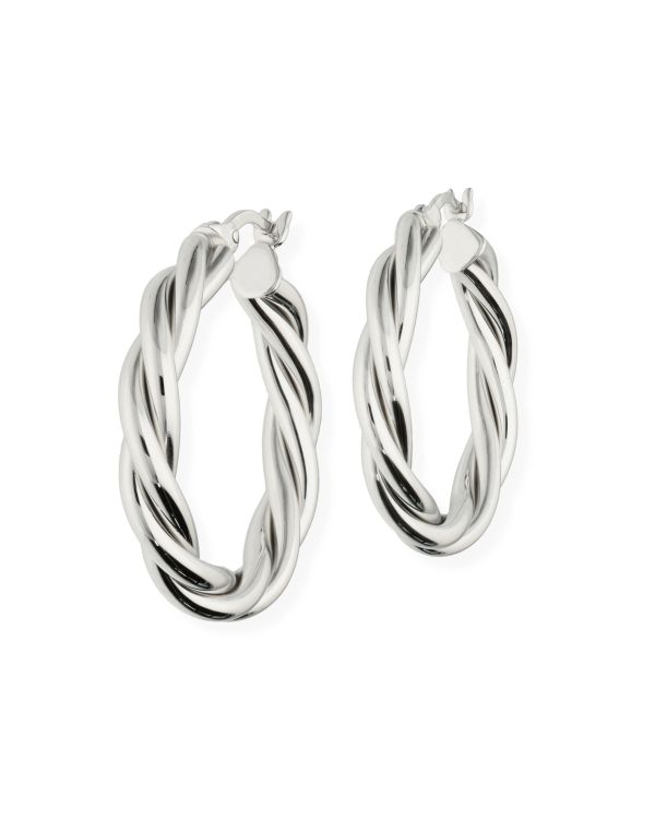 Creolen Silber 925 - Chic von Carat