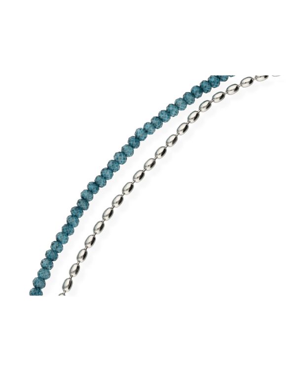 Blautopas Armband Silber 925 - Colorstone von Carat