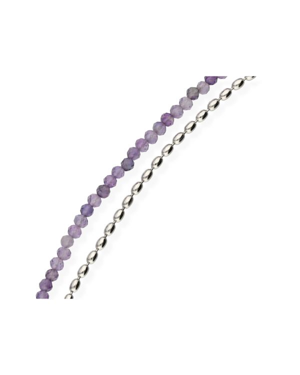 Amethyst Armband Silber 925 - Colorstone von Carat