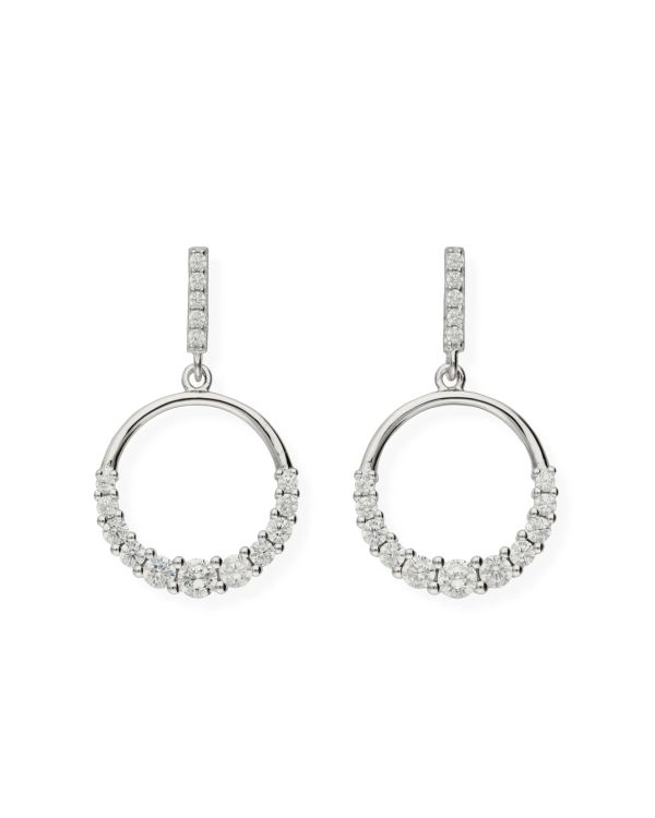 Zirkonia Ohrhänger Silber 925 - Style von Carat