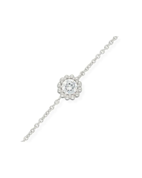 Zirkonia Armband Silber 925 - Solitaire von Carat