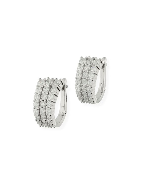 Boucles d'oreilles Zirconia Argent 925 - Style de Carat