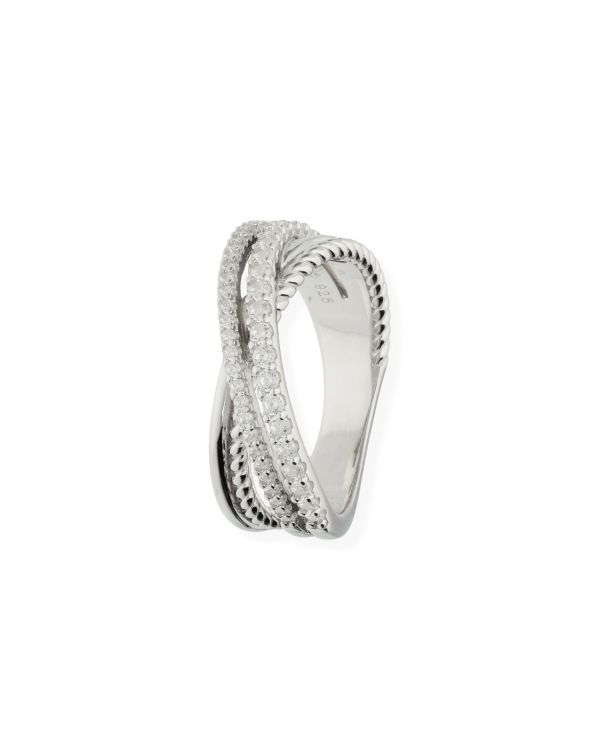 Zirkonia Ring Silber 925 - Style von Carat