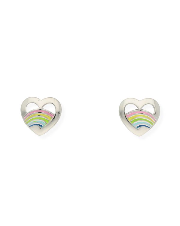 Email Ohrstecker Silber 925 - Hearts von Carat Kids