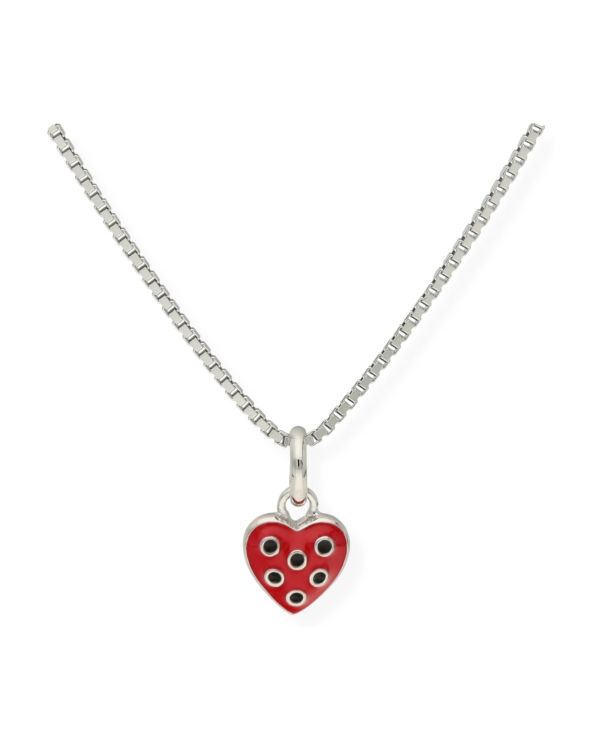 Collier Émail Argent 925 - Hearts de Carat Kids