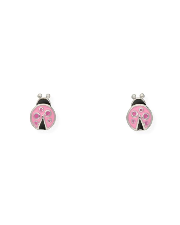 Clous d'oreilles Émail Argent 925 - Motifs de Carat Kids