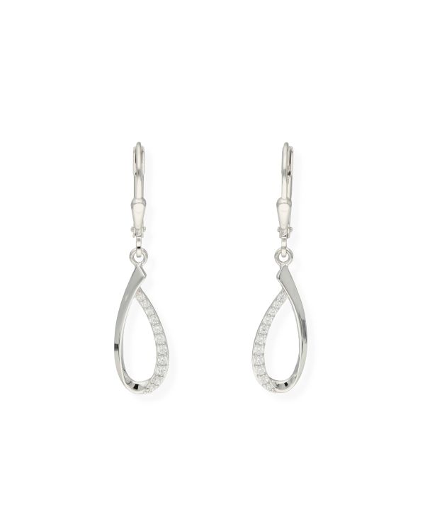 Pendants d'oreilles Zirconia Argent 925 - Style de Carat
