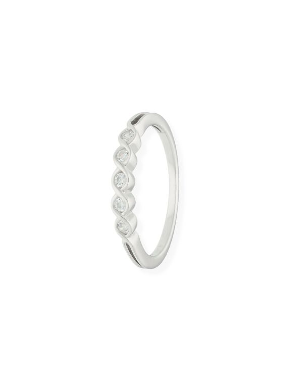 Bague Zirconia Argent 925 - Style de Carat