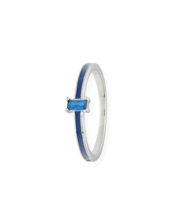 Bague Zirconia Argent 925 - Colorstone de Carat